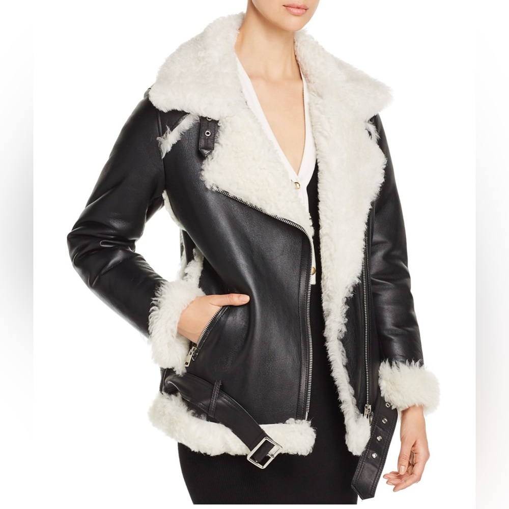 Yves Salomon Yves
Salomon Lamb Shearling jacket